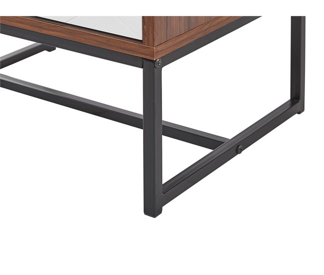 Beliani Cómoda NUEVA 49 Castanho