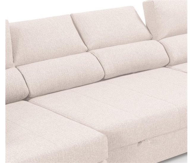 Sofá de canto com cama BARI Antracite