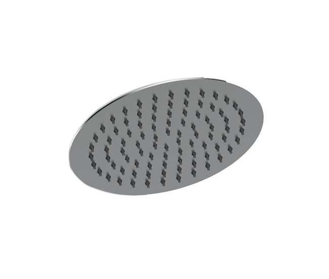 Starmatrix RIOXXL 40 litros de duche de polietileno curvo com aquecimento solar, Cinza Azul
