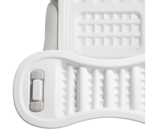 Escorrega Infantil Joy, Com Cesto De Basquetebol, Dobrável Branco/cinza