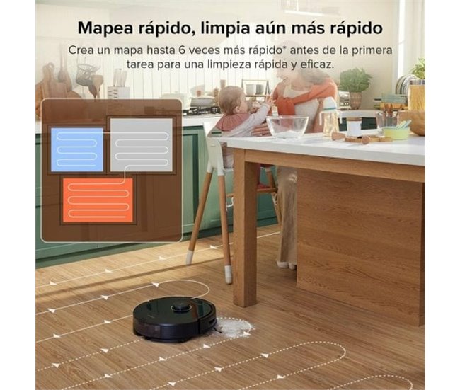 Robot Aspirador Q8 Max Preto