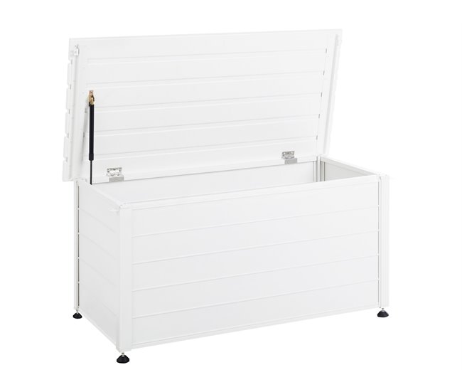 Beliani Caixa de arrumação CAMPALTO 123 Branco