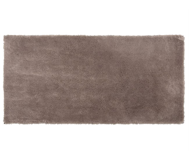 Beliani Shaggy (pelos longos) EVREN 80x150 Castanho Claro