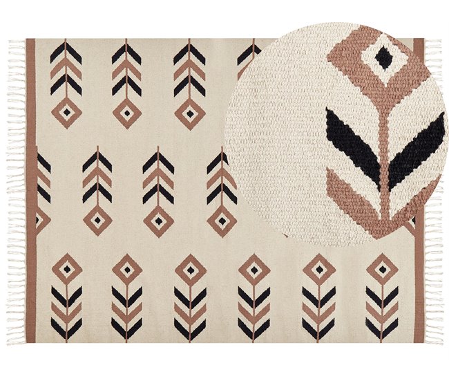 Beliani Kilim NIAVAN 160x230 Bege