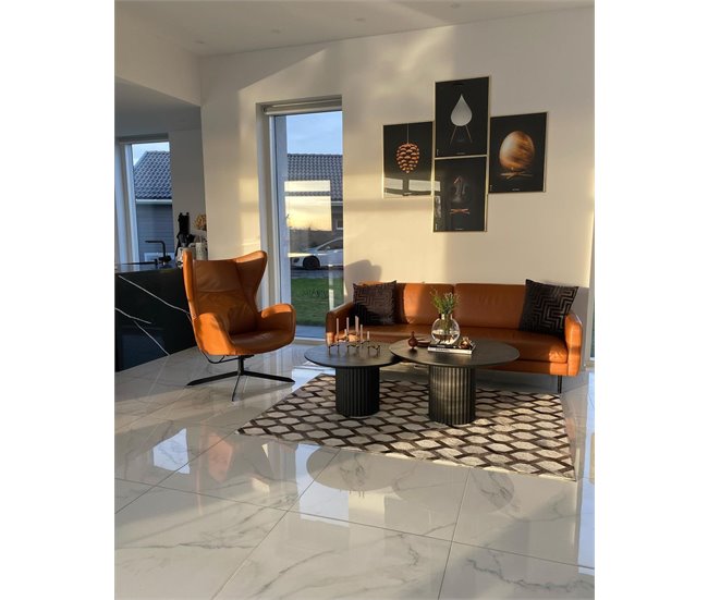 Beliani Pelos curtos AYDIN 140x200 Bege