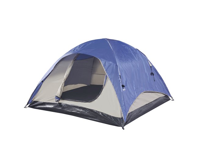 Tenda Bergeijk  de teto duplo em poliéster 213x213 Azul