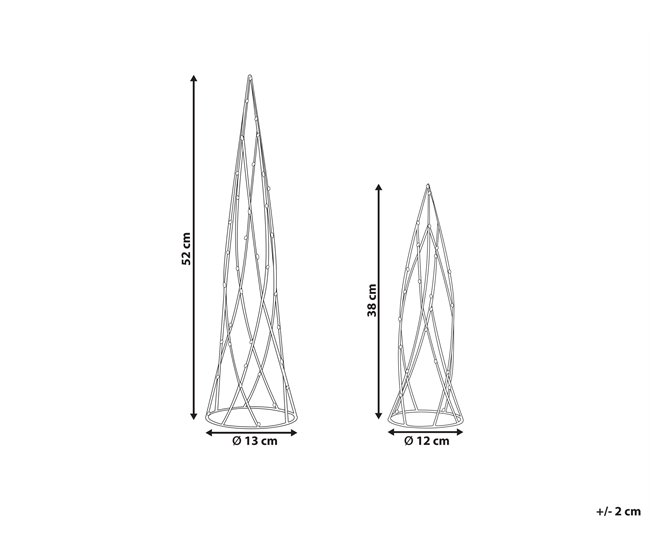 Beliani Acessório decorativo NEIDEN Preto