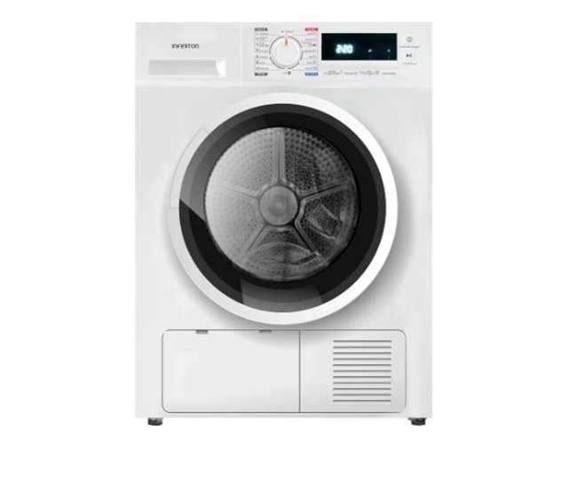 Máquina de secar roupa com carregamento frontal Infiniton SD-A82I, 8 kg Branco