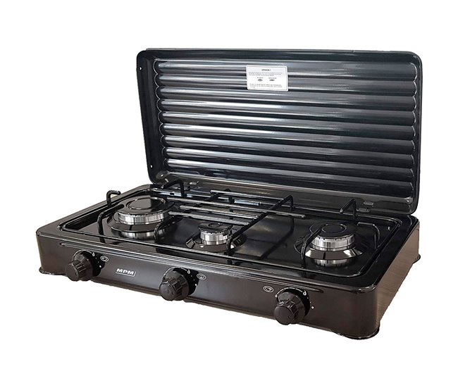 Fogão a Gás Portátil MPM KN-03/1KB Preto