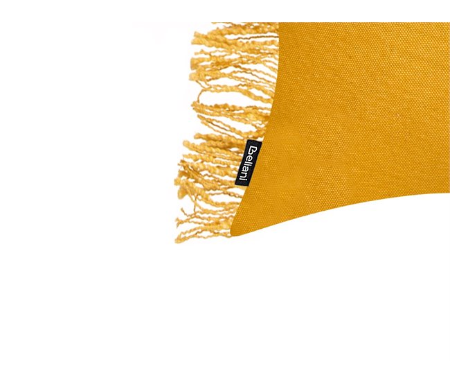 Beliani Almofada decorativa MABA Amarelo