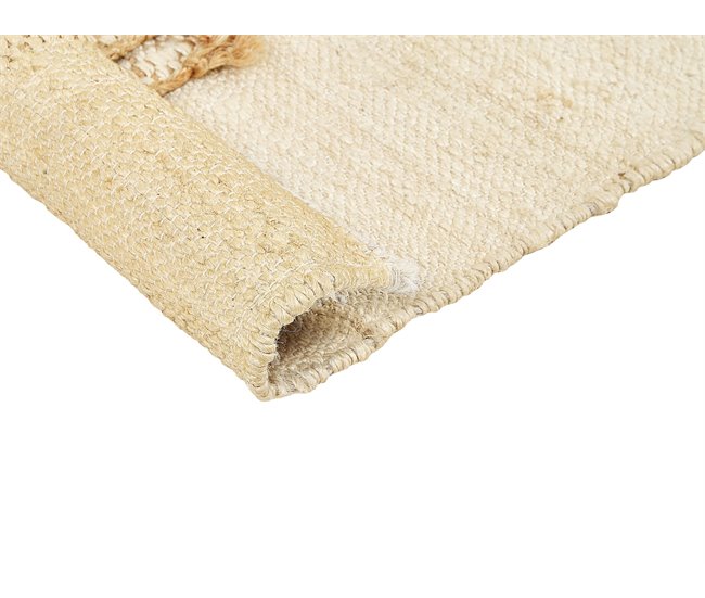 Beliani Entrelaçado HAMZALAR 80x150 Bege
