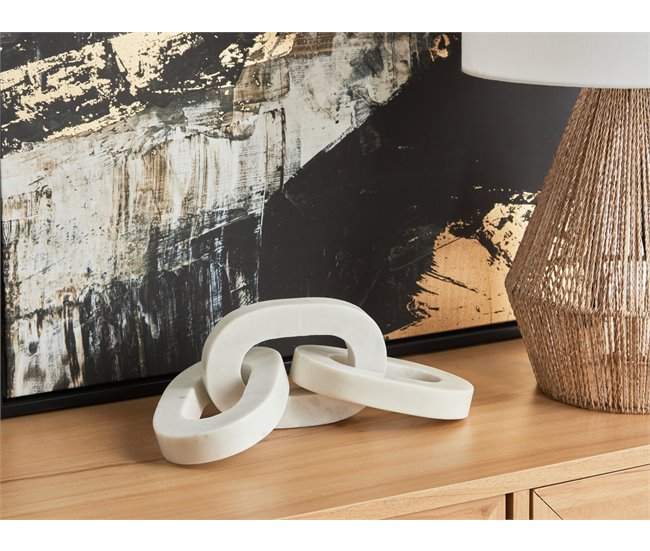 Beliani Acessório decorativo MARUSI Branco