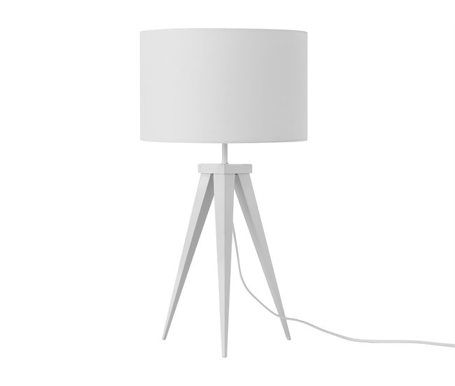 Beliani Candeeiro de mesa STILETTO Branco