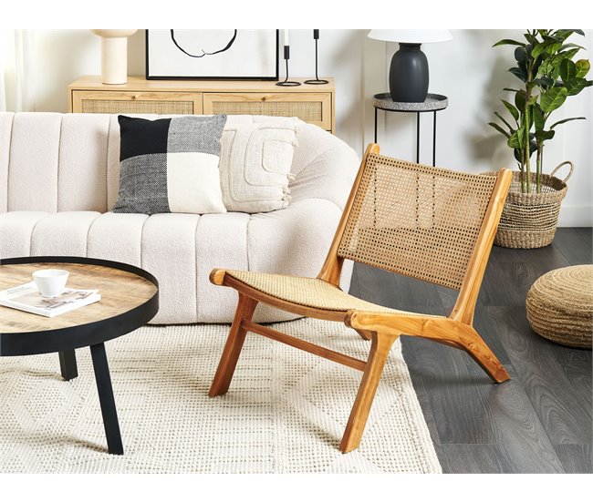 Beliani Silla de comedor MIDDLETOWN Natural