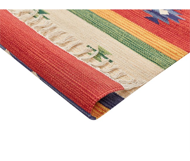 Beliani Kilim ALAPARS 80x300 Multicor