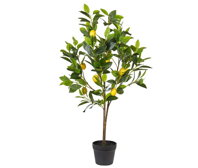 Beliani Planta artificial limoeiro Verde