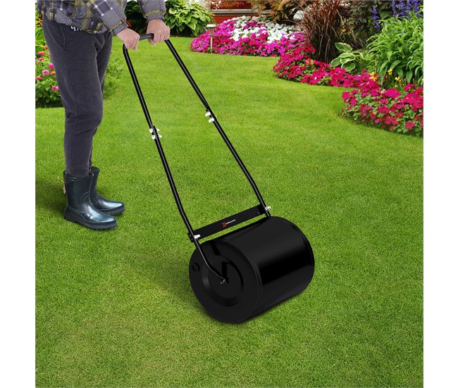 Aço do rolo Aço DURHAND, varanda e jardim - manutenção de jardim Preto