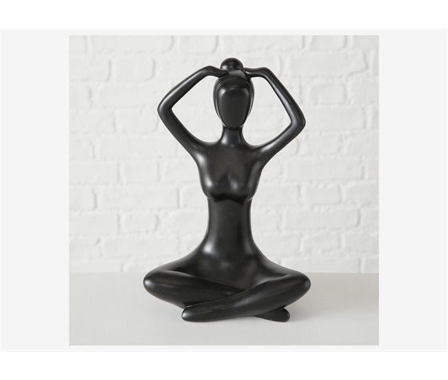 Figura decorativa YOGA preta sortida marca BOLTZE Preto