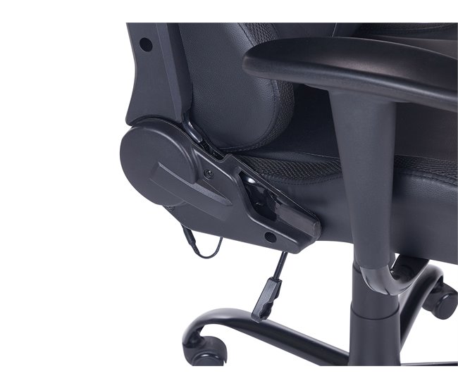 Beliani Cadeira de Gaming GLEAM Preto