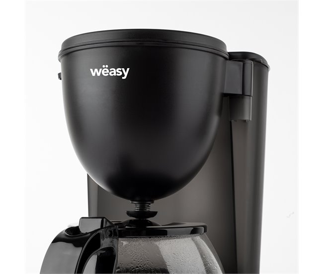 Máquina de café com filtro WËASY KF24 (12 chávenas) Preto