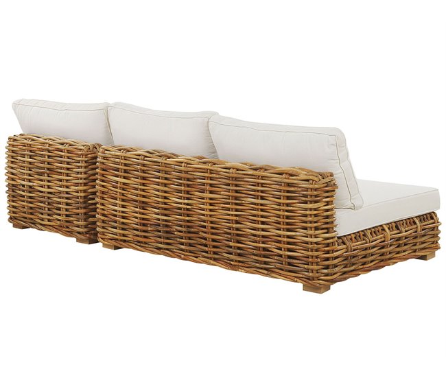 Beliani Conjunto lounge VARALLO Dourado