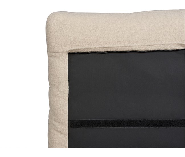 Beliani Cama Bouclé MELLE 195x240 Bege