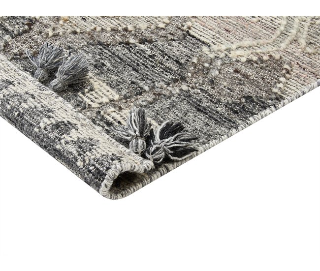 Beliani Pelos curtos ARATASHEN 160x230 Cinza