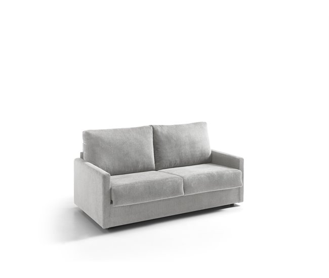 Sofá cama de 2 lugares AVA cinzento Cinza