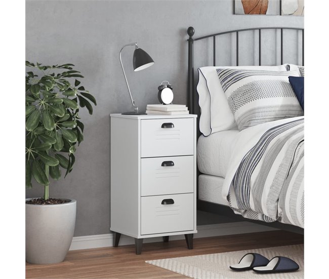 Soluna Home - Mesitas De Noche Sophie-Catherine 40 Branco
