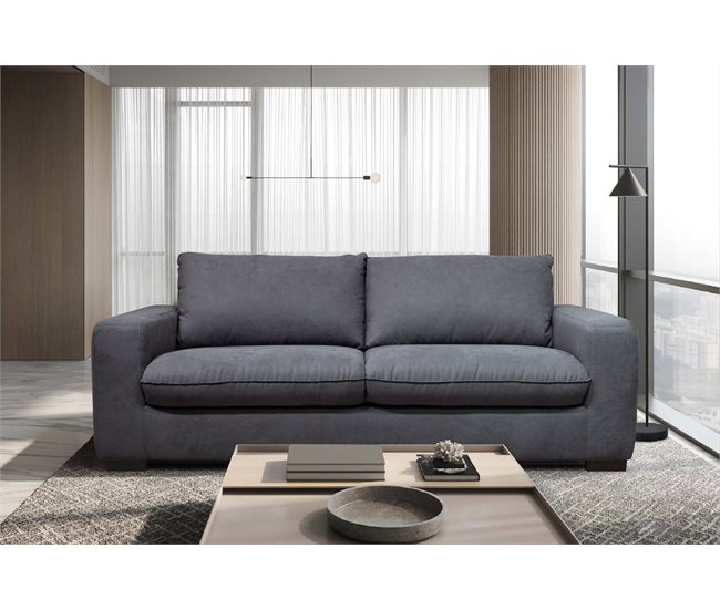 Sofá cama SWEET com abertura italiana Cinza Escuro