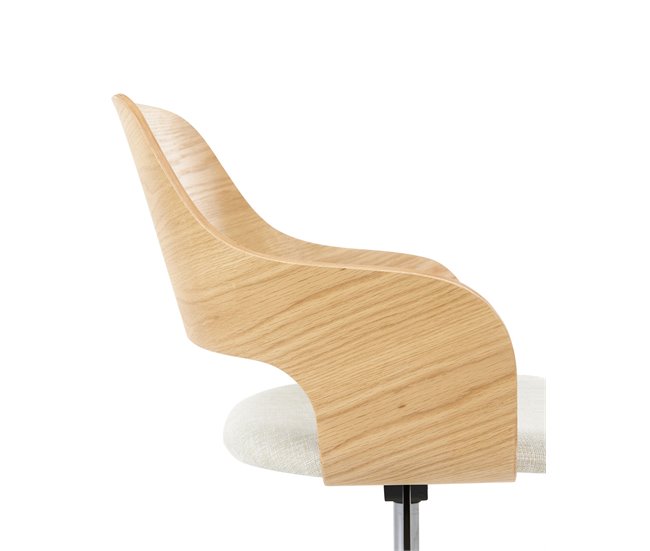 Beliani Cadeira de escritório NOVATO Bege