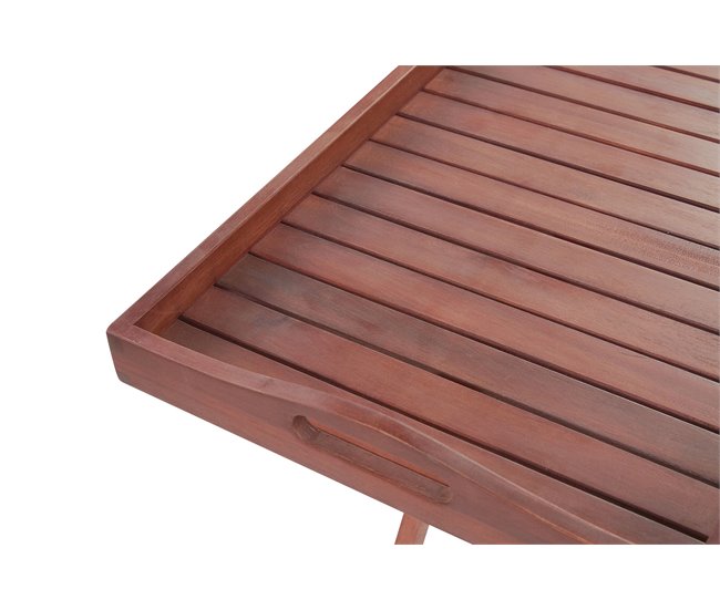 Beliani Mesa de apoio TOSCANA Vermelho