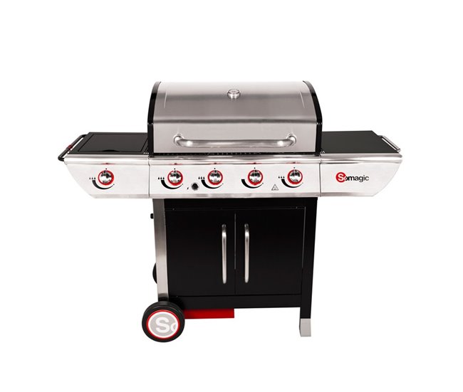 Barbecue a gás MANHATTAN 450GPI 4 queimadores Preto