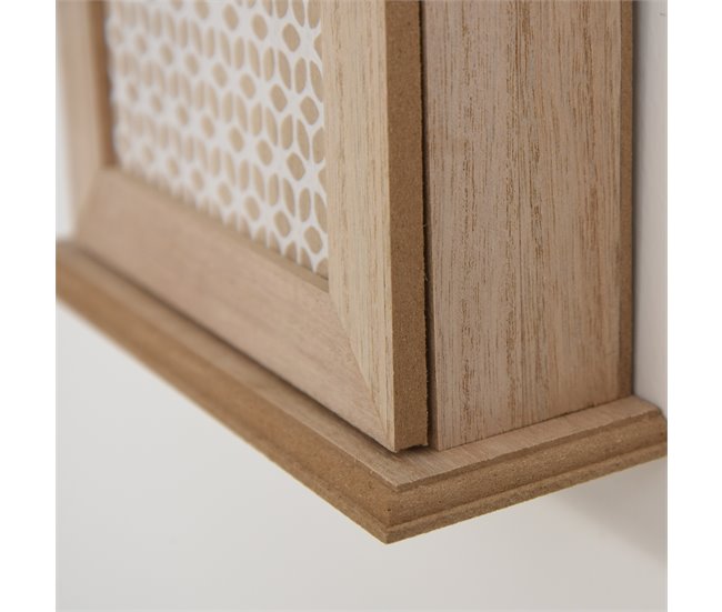 Armário para Chaves MDF HOMCOM Castanho