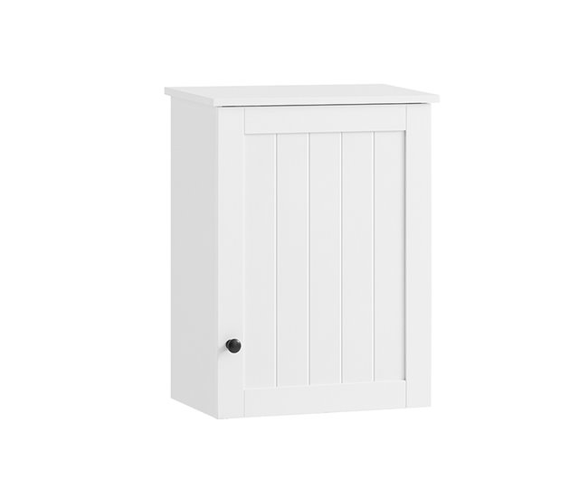 Armário de parede com 2 prateleiras BZR19-W SoBuy Branco