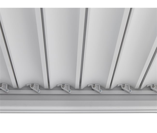 Beliani Pérgola de jardim FORNOLI 310x310 Branco