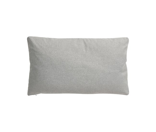 Beliani Cadeira de jardim SENISE Branco/cinza
