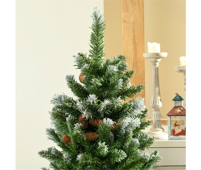 Árvore de Natal HOMCOM 830-734V00GN Verde