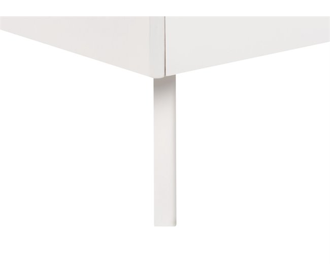 Beliani Cama com estrado MDF BERRIC 167x202 Branco