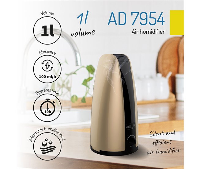 Humidificador Adler AD7954 Dourado