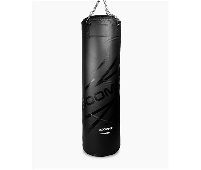 Saco de Boxe 40Kg - BOOMFIT Preto
