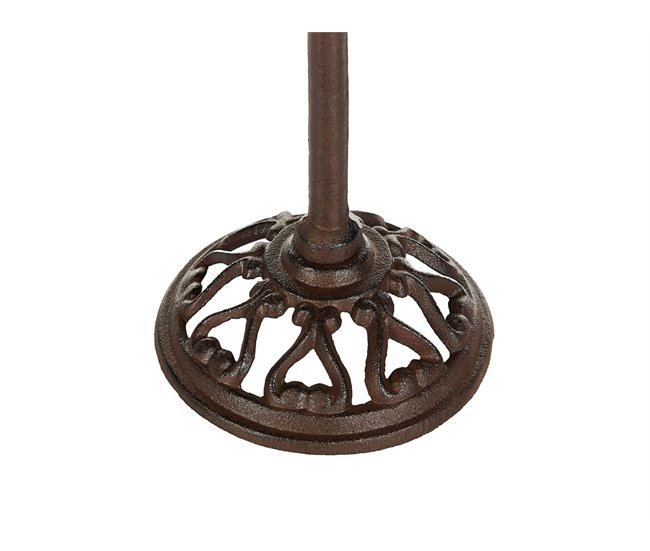 Beliani Fuente de bano para pájaros SWALLOW Castanho