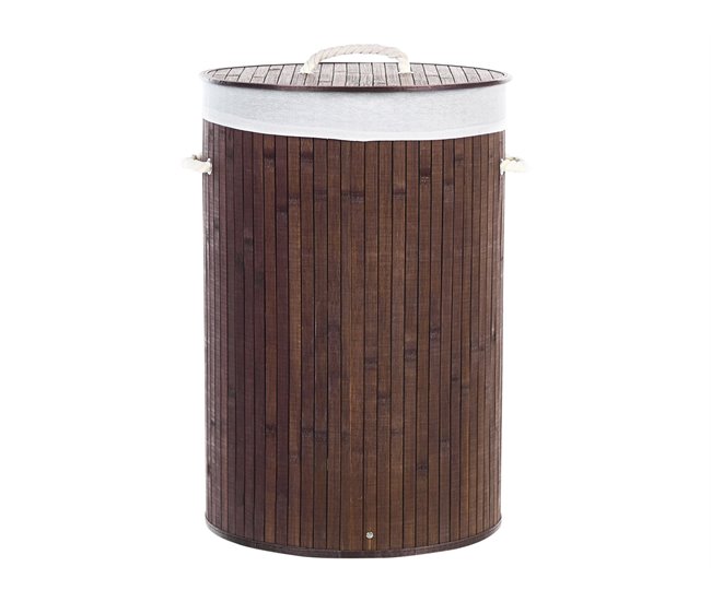 Beliani Cestas para la ropa SANNAR Castanho