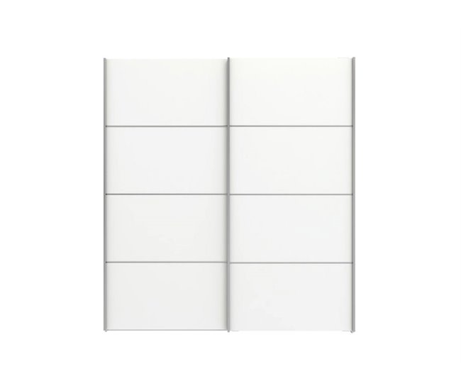 Roupeiro HERA portas deslizantes branco Branco