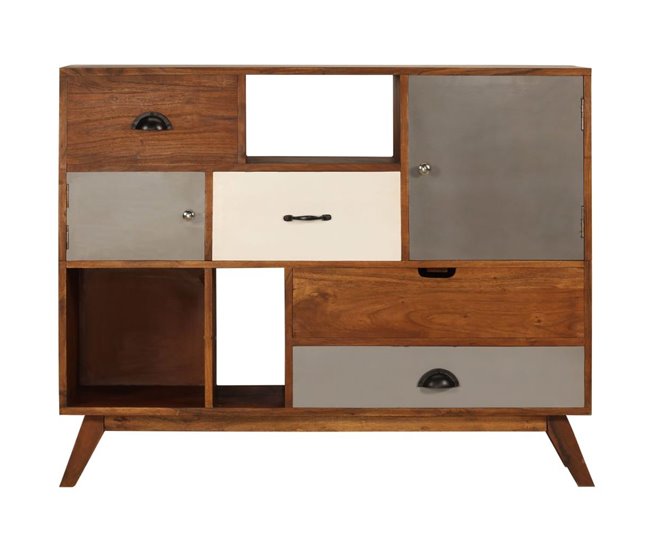 Aparador console armário unidade de armazenamento Castanho