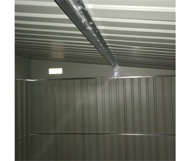 Abrigo de Armazenamento Aço Outsunny Cinza