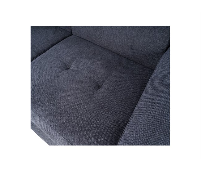 Sofá de canto OMEGA com cama cor antracite Antracite