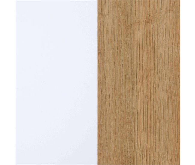 Aparador Kavos Lareira 203 Branco/ Madeira