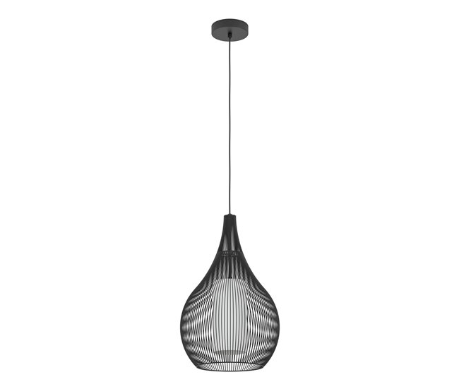Candeeiro de teto RAZONI 110x32,5cm preto e branco marca EGLO Branco/ Preto