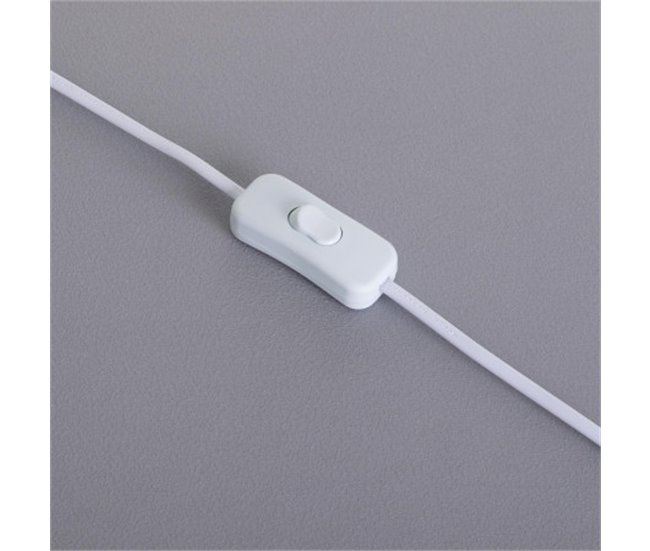 Candeeiro de mesa Yuan O91 Branco/ Preto